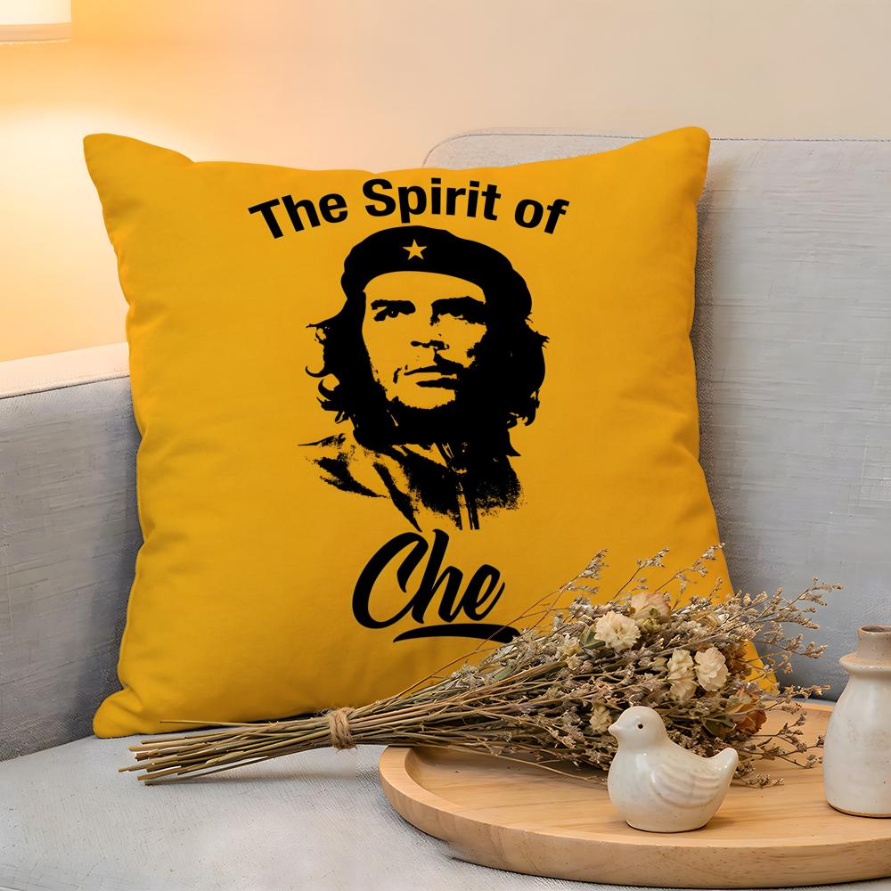

Cushion Cover Linen SkinFriendly Soft Decorative Case Sofa Home Decor Celebrity Revolutionary hero Che Guevara Pillow cover 30x30cm