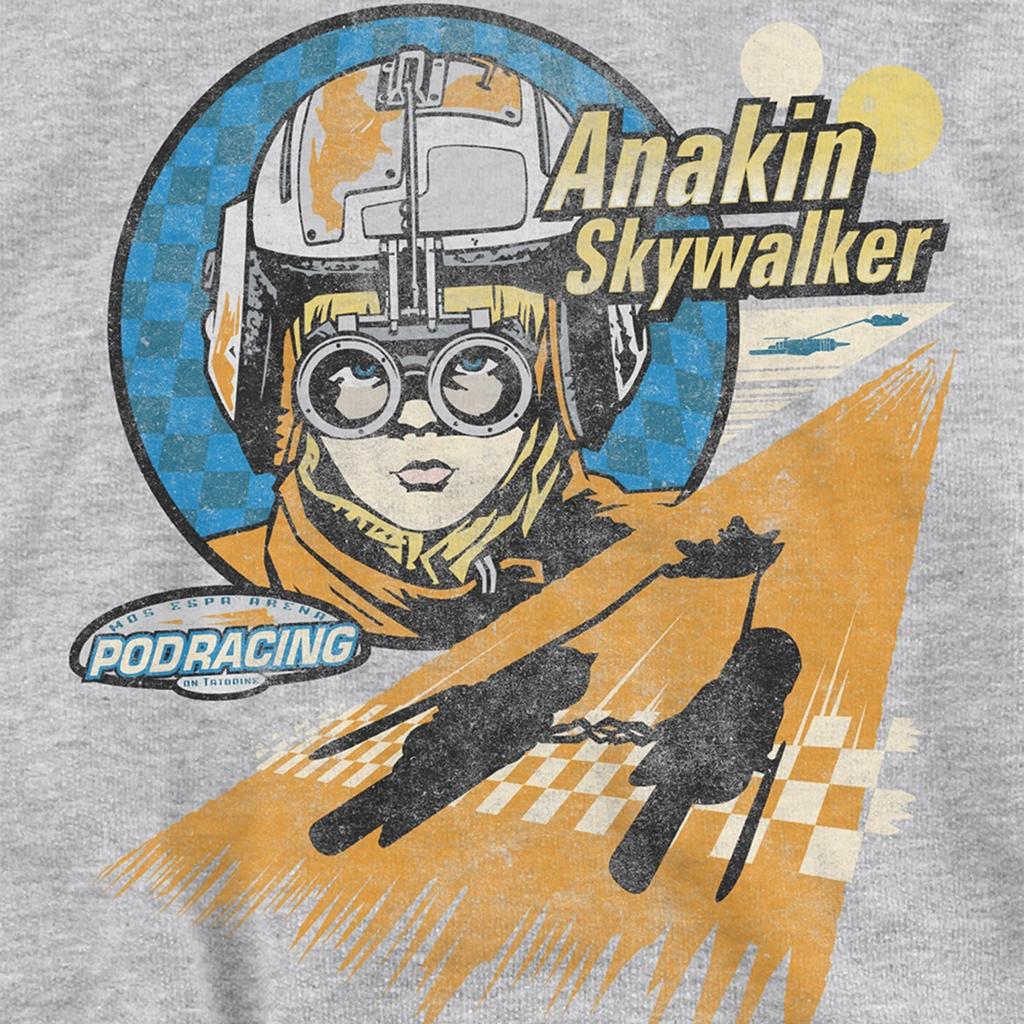 Star Wars Childrens/Kids Mos Espa Anakin Skywalker Heather Hoodie