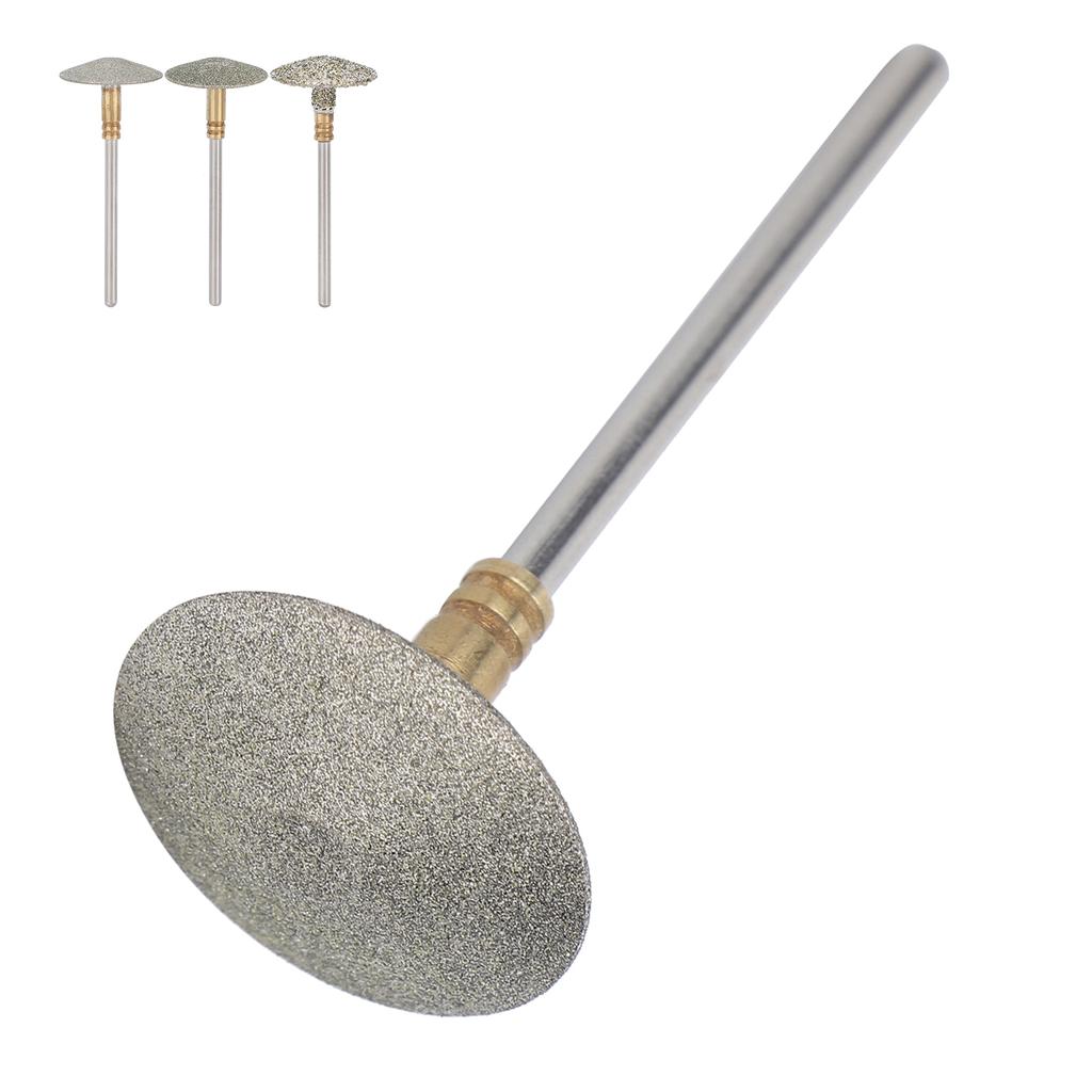 Stainless Steel Pedicure Nail Drill Bit Dead Skin Removal Toe Nail Polishing Grinding 