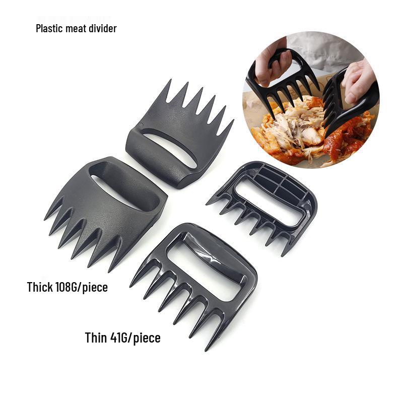 Bear Claw Meat Divider: Multi-Functional BBQ Grilling & Slicing Tool for Cooked Foods