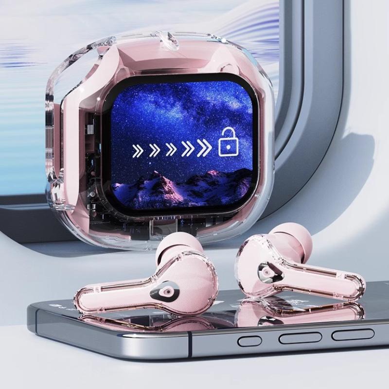 Wireless Earphone Bluetooth 5.4 Sport Gaming Headsets Noise Reduction Earbuds Bass Touch Control For Smartphones