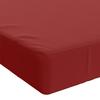2 Piece Bench Cushions SOEST 2 Pcs. 100percent  Polyester Wine Red