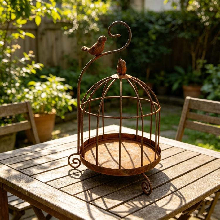 Metal Tealight Holders Hanging Birdcage Lantern Decorative Birdcage Candle Holders for Party Wedding Table Decorations