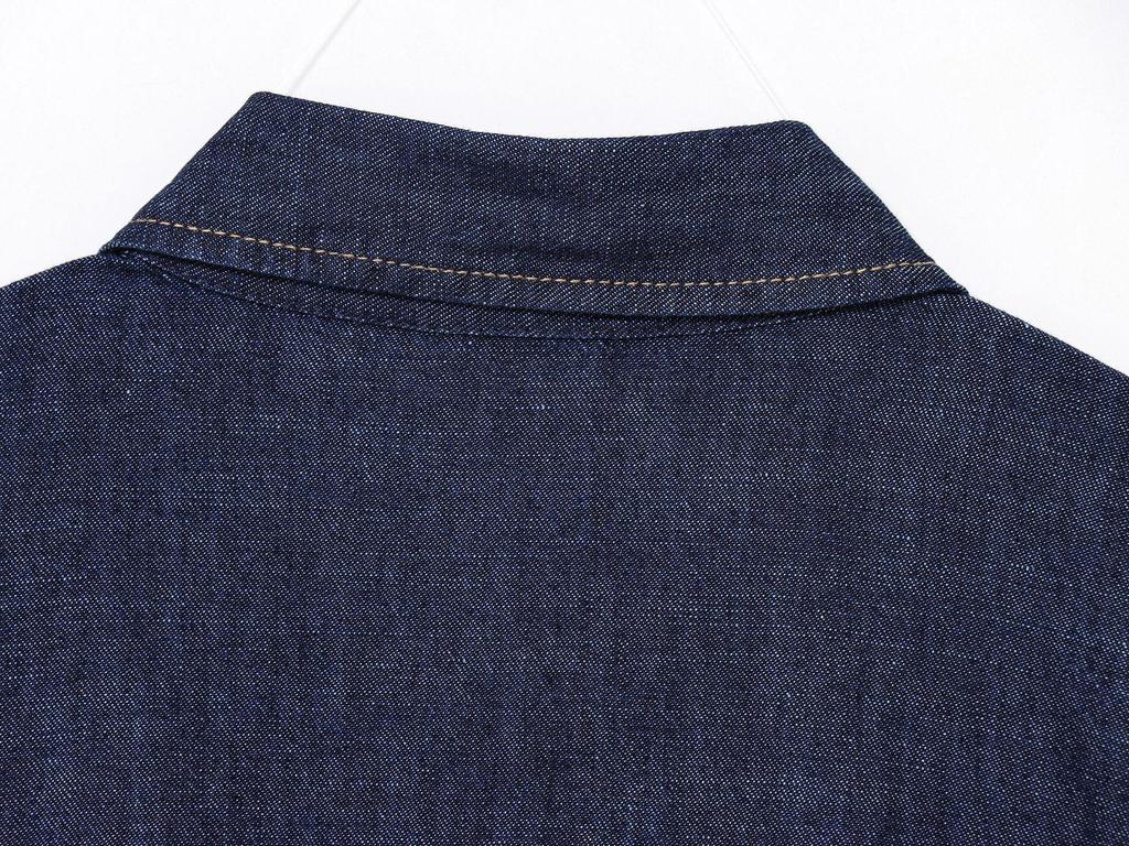 Summer European & American Style Denim Shirt with Decoration & Wide Leg Pants
