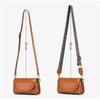 Women's Lightweight Small Crossbody Bag, Summer Genuine Leather Phe & Coin Purse, Cute Shoulder Messenger Pocket for Commuting