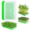 Hydroponic Seedling Trays for Bean Sprouts And Soil-Less Vegetable Cultivation Home Germination Pots for Sprouting Greens