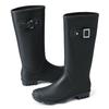 Waterproof Rain Boots Women Adult High Tube Buckle Long Tube Water Shoes Autumn