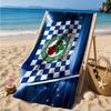 Toalla de Playa Blackburn Rovers, Secado Rápido, Fácil de Cuidar, Adecuada tanto para Fitness como para Vacaciones en la Playa, Esencial Deportivo