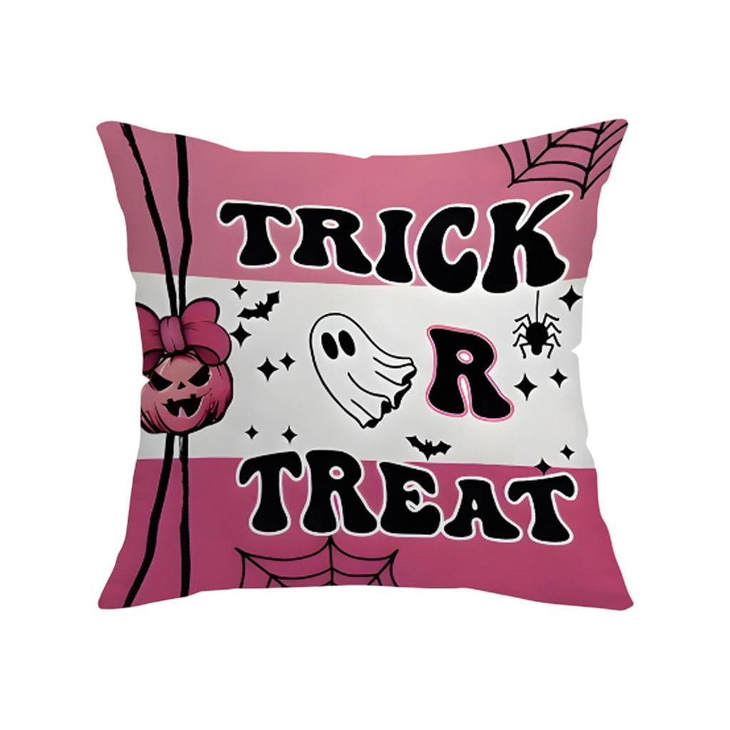 Halloween Festival Decoration Living Room Sofa Cushion Pillow Cover Offices Waist Pillow Cover (excluding Core)