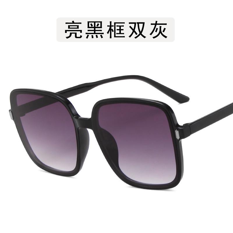 Vintage Oversize Square Sunglasses Women Luxury Brand Big Frame Women Sun Glasses Black Fashion Gradient Female Glasses Oculos