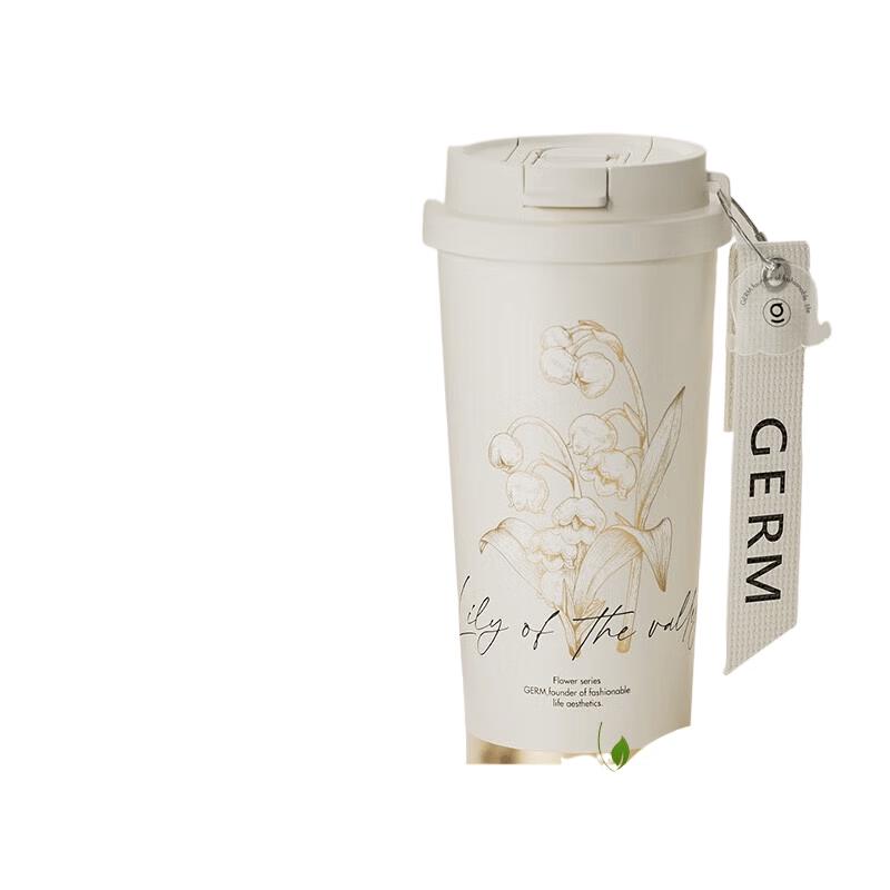 Germ Lily of the Valley 316 Stainless Steel Insulated Straw Cup