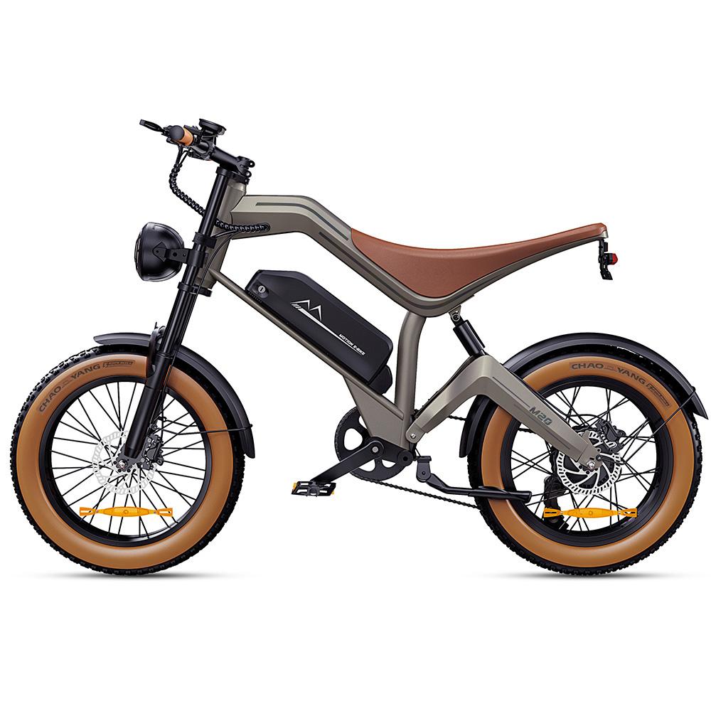 Electric Bicycle Lamiter M20 20"Tite 1000W Motor Dual Disc Brakes 48V 18.2AH Fully Suspended Adult Electric Bike 7 Speed APP Connection Max Load 150kg