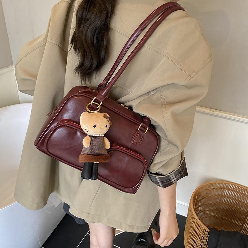 Premium Texture Large-capacity Bag 2025 New Women's Bag Autumn and Winter Versatile Single Shoulder Underarm Bag Portable Pillow Bag