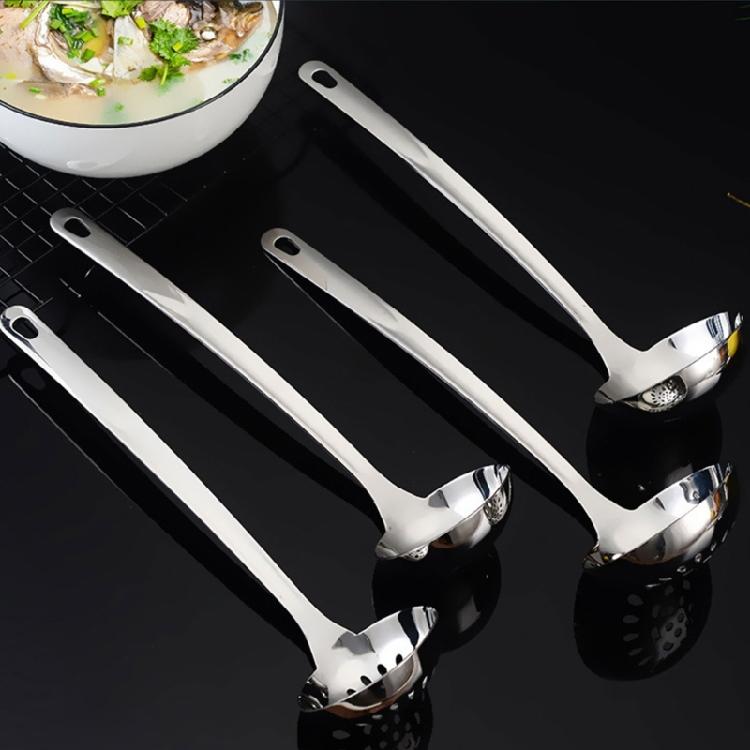 Sturdy Ladle and Slotted Spoon Set Colander Quality Dinnerware Utensils