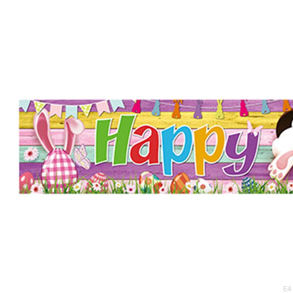 Bunny Banner - okouzlující venkovní dekorace na Velikonoce