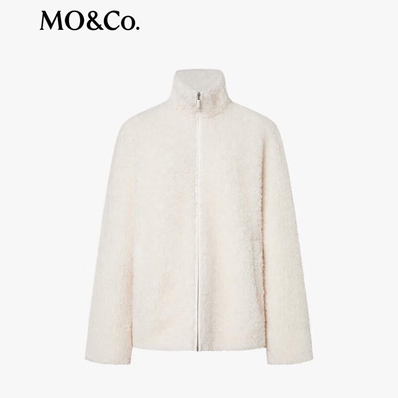 MO&Co. Women's Thick Fleece High-Neck Jacket