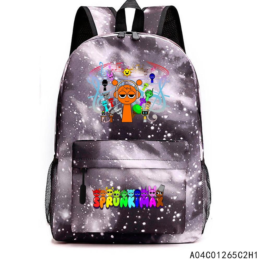 Rhythmus Box Cartoon Grundschultasche Klassen 1-6 Rucksack Leicht Großes Fassungsvermögen Verschleißfest Kinder-Schultasche