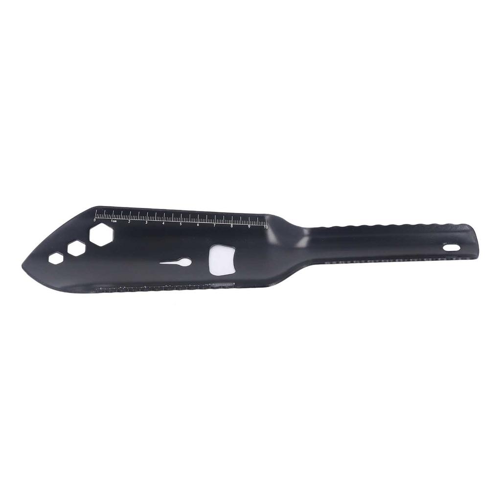 Multipurpose Camping Shovel Aluminum Alloy Small Survival Multitool Shovel for Outdoor Hiking