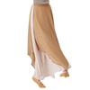 Klassische Tanzhose Tänzerin Übung Performance Chinesisches Chiffon Flatterndes Weites Locker fallendes Rock Culotte Weites Bein Locker Fließendes Kostüm