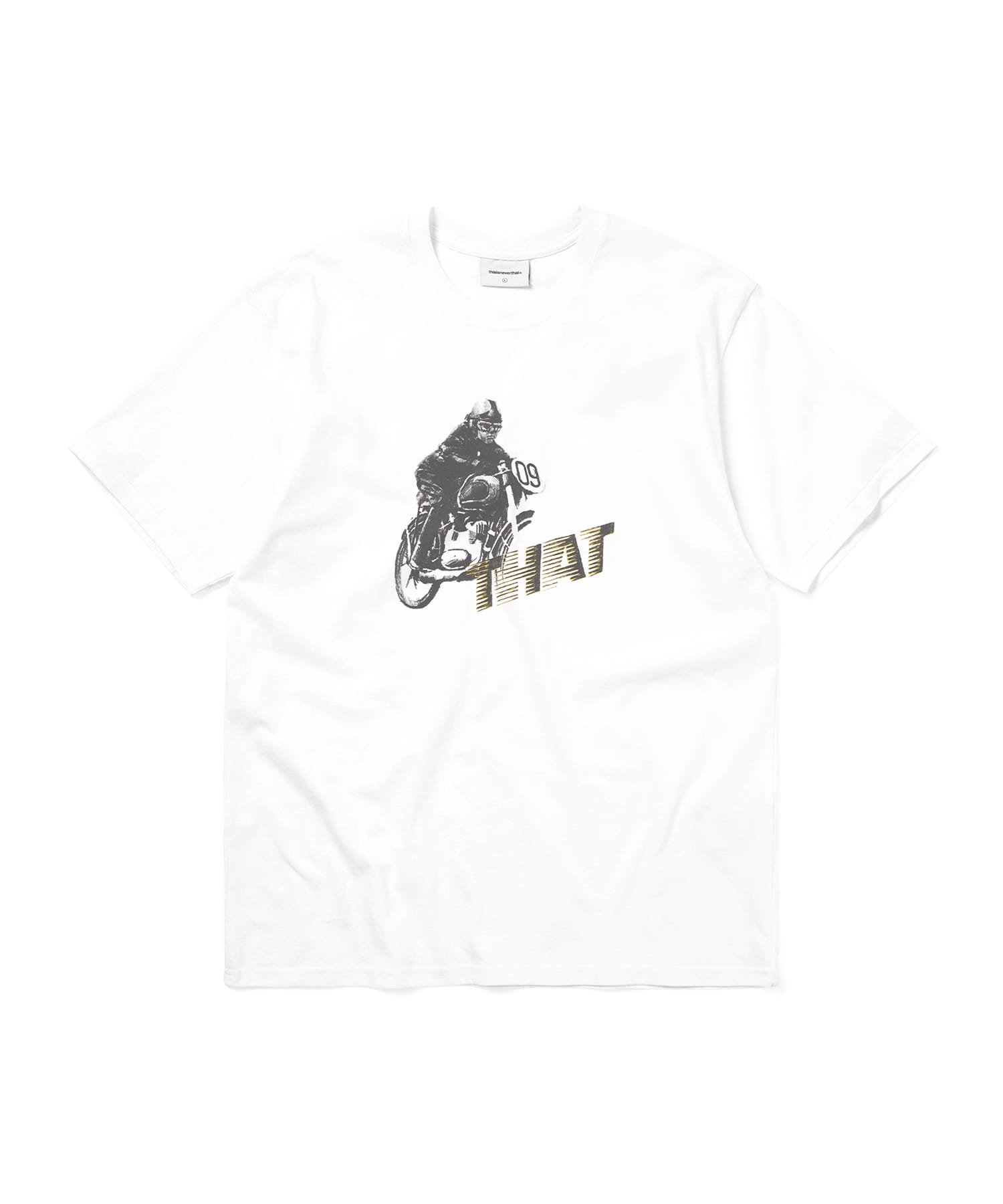 This Is Never That Motorcycle Tee White S