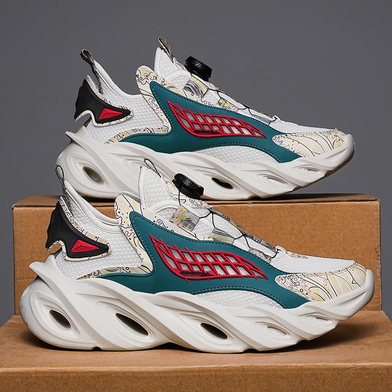 Boty pánské Tenisky Mužské ležérní Pánské Boty tenis Luxusní boty Trenér Závody Prodyšné Boty módní povaleči běhání Boty pro muže