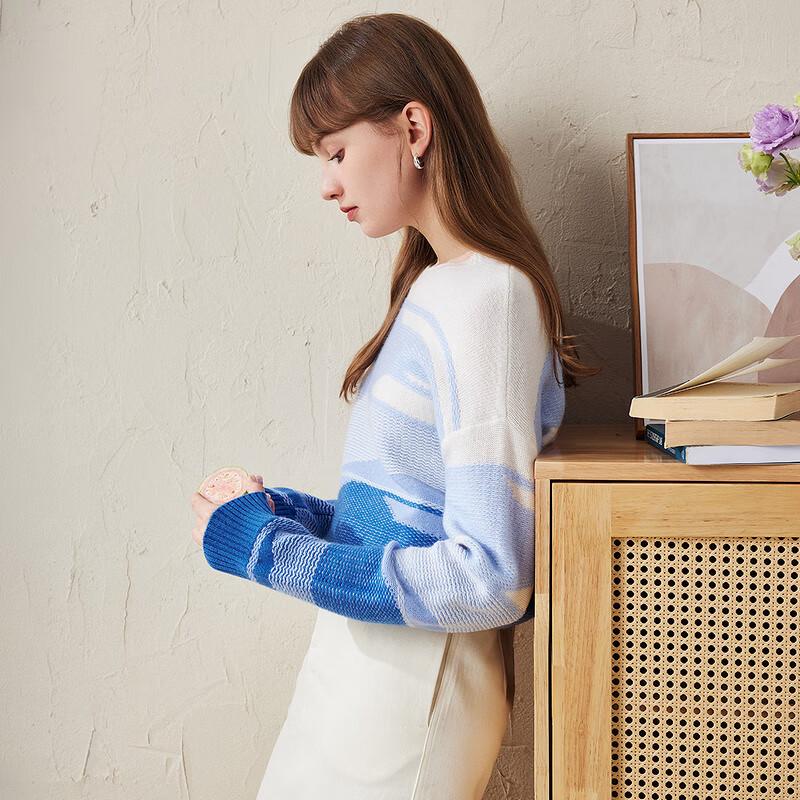 Komong Boka Women's Ombre Wool Knit Sweater