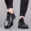 Spring and Autumn New Men's Business Casual Leather Shoes Men's Leather Breathable Single Shoes One Pedal Men's Shoes