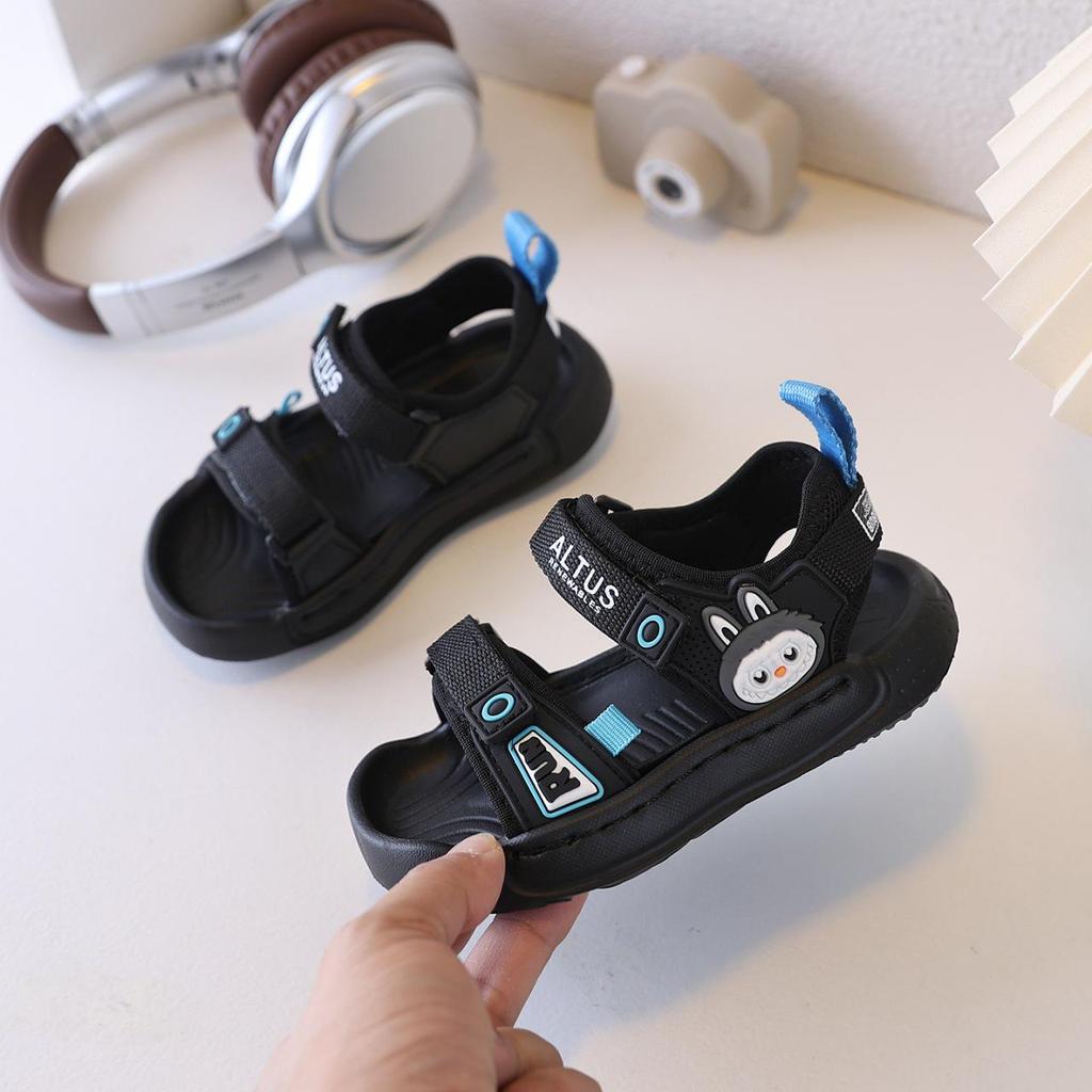 2026 Summer Korean-Style Non-Slip Soft Sole Sandals for Toddlers & Kids - Waterproof Beach Shoes