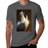 Proud Peregrine Falcon TShirt Basic Solid Tee for Daily Use