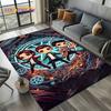 3D SPN Supernatural Sign Dean Sam Carpet Rug for Living Room Bedroom Home Sofa Decoration,Kids Play Area Rug Non-slip Floor Mat