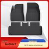 Eco-Friendly TPE Floor Mats for 2023 Tesla Model 3, Injection Molded Pedal Style