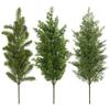 Simulated Pine Branch Single Decorative Christmas Green Plant Ornament Indoor Flower Arrangement Accessories, Simulated Pine Needles