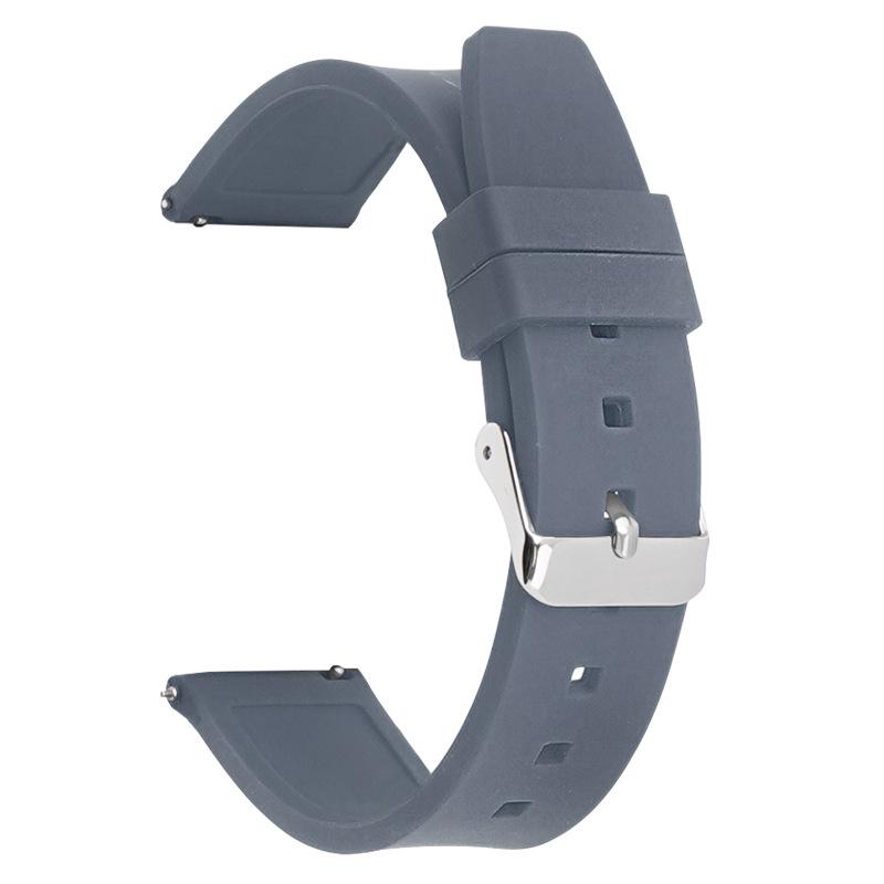 Schnellverschluss Wasserdichtes Silikon Smartwatch Armband 16-28mm