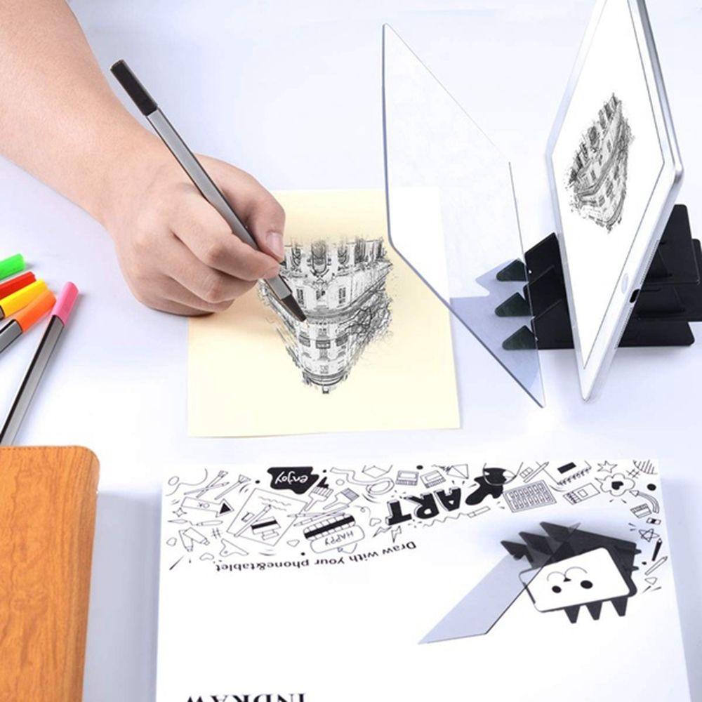 Mirror Copy Projection Tracking Plotter Optical Image Painting Drawing Board Sketch Tool