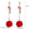 Drop Dangle Lovely Christmas Themed Earrings Festival Holiday Jewelry Decorations Kids Girls