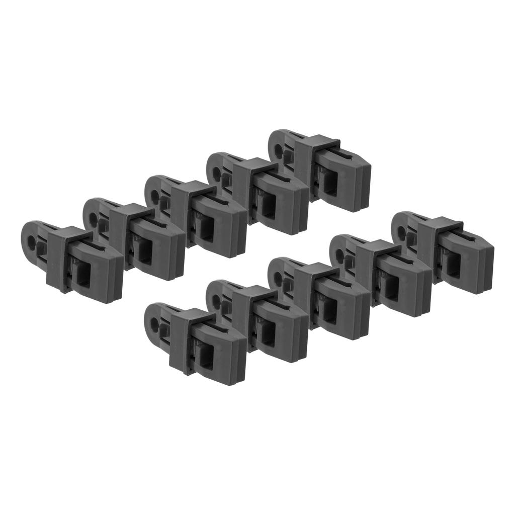 10pcs Tarp Clips Professional Windproof Waterproof Awning Tarp Clamps for Tarp Tents Tarpaulin Pool Cover RV Awning Cover Banners