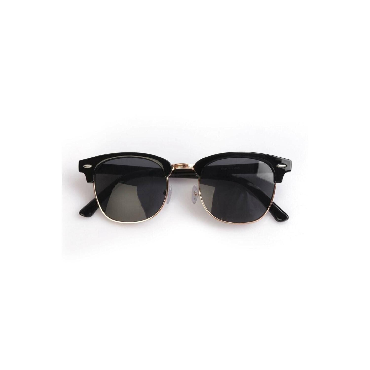 

Солнцезащитные очки унисекс в серебряной оправе золотой