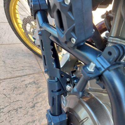 Motocykl autostrada przednie podnóżki składane podnóżki zaciski podnóżek pedały wymiana 22-25mm