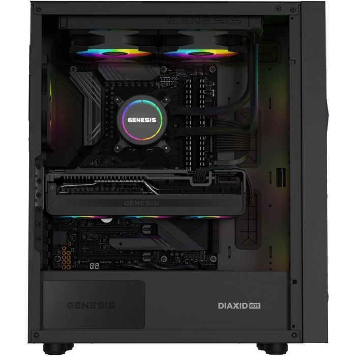 Refroidissement - GENESIS - Hydria 240 ARGB - 120 mm - Refroidissement par eau - Noir