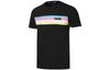 T Shirts Men's Black Crew Neck Moderate Straight Fit 846224-51