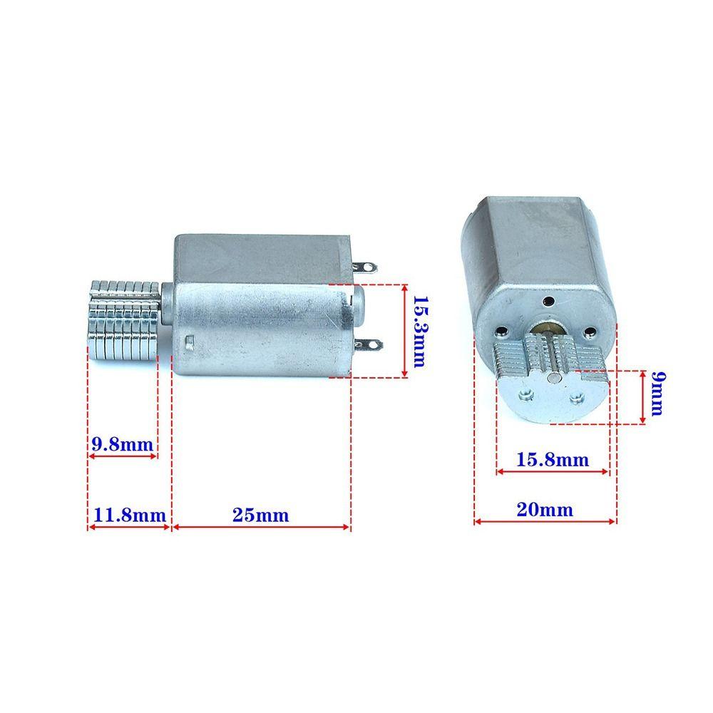 1Pcs 20mm Mini 130 Vibration Motor DC 3V-6V 20mm Vibrating Motor  for Hobby Toy Projects