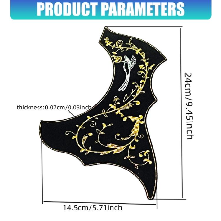 Electric Guitar Protective Guard Electric Guitar Pickguard Scratch Plate Guitar Faceplate for Beginners and Professional