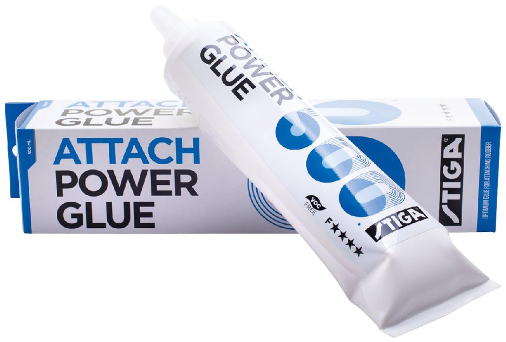 Stiga Table Tennis Attach Power 1910011350 Glue, 500ml,