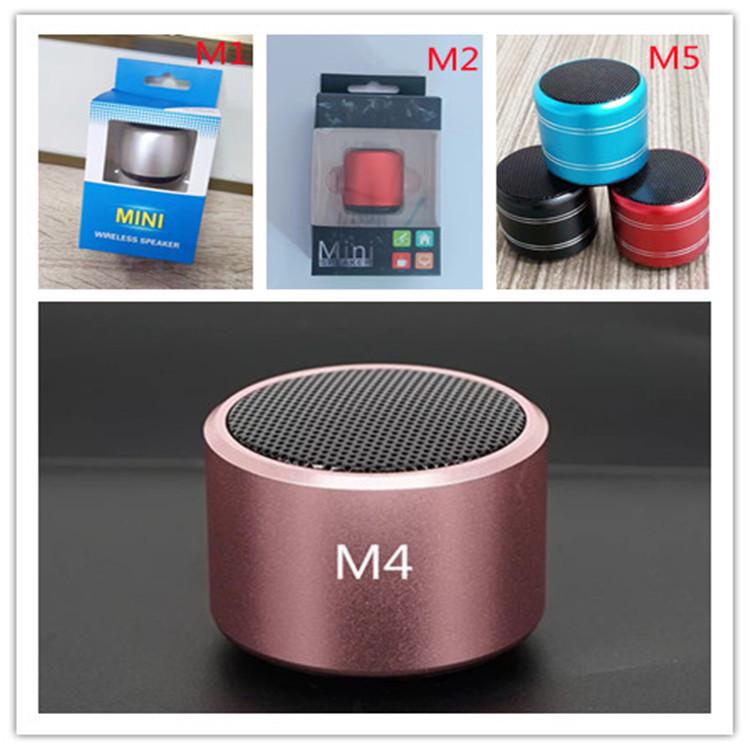 M1 Mini Portable Bluetooth Metal Subwoofer Speaker