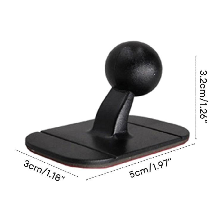 Universal Phone Support Stand 17mm Ball Head Car Dashboard Cellphone Mount Holder Anti Shedding Phone Holder