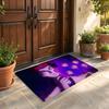 Floor Mat Soft Flannel Rug Non-Slip Absorbent Mat for Bathroom Bedroom Home Decor H-Hunter and H-Hunter Anime