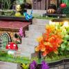 DIY Wooden Miniature Building Kits 3D Forest Whisper Miniature House Puzzle Cottage Casa Dollhouses For Friends Gifts