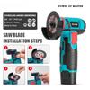 HILDA 12V 3-Inch Mini Brushless Lithium Angle Grinder for Household Use