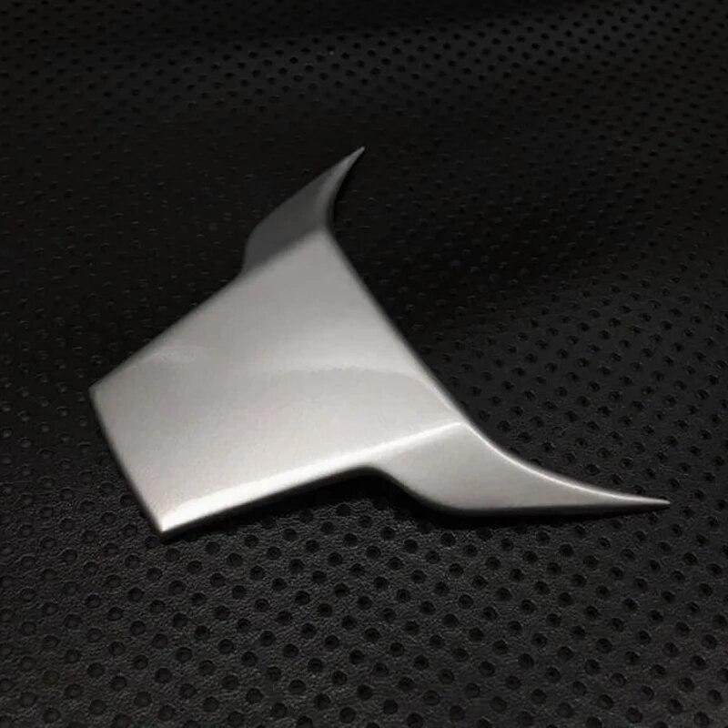 1pcs ABS silver Matte steering wheel Cover trims for Honda CRV 2017 2018   Accessories