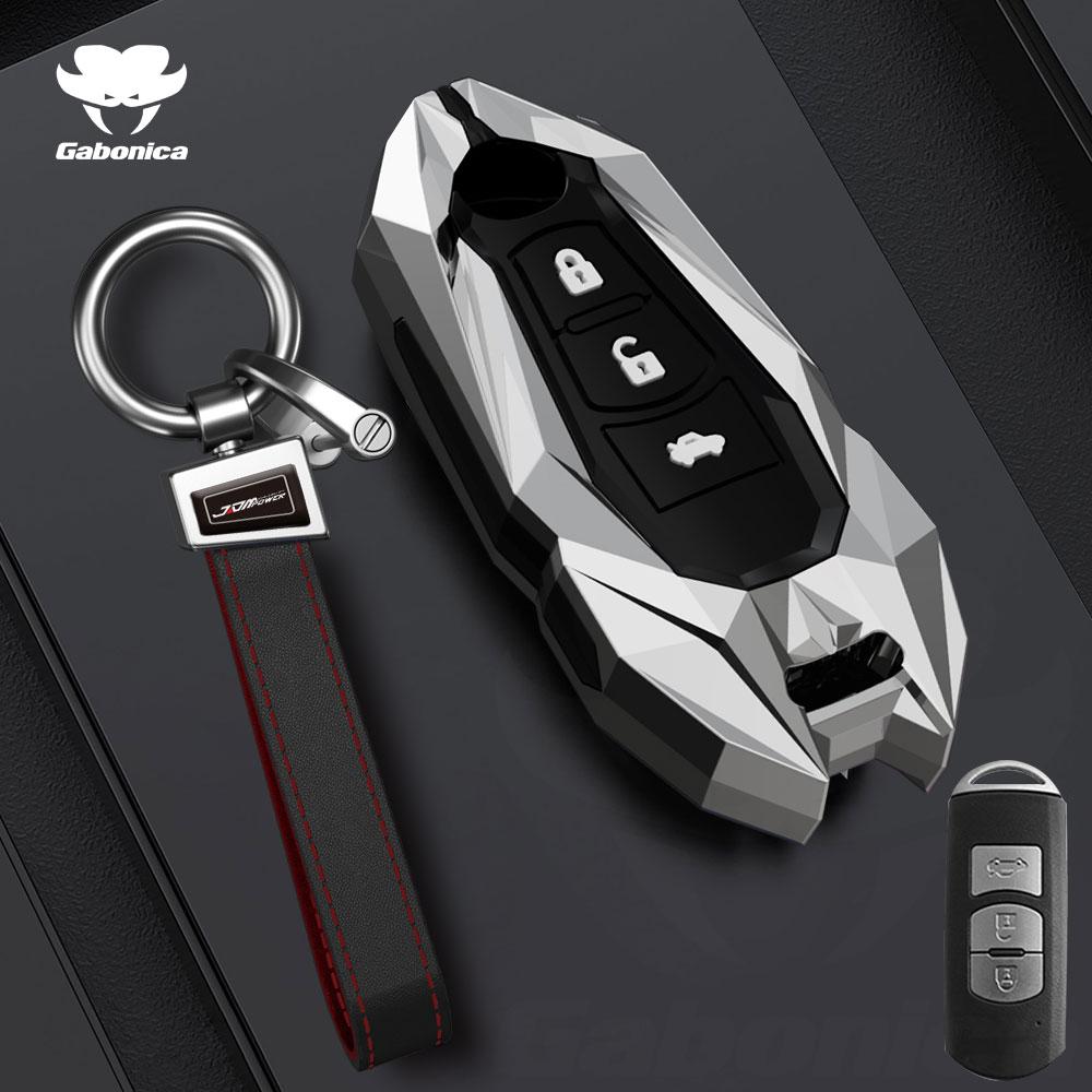 New 2 3 Buttons Zinc Alloy Car Key Fob Case Cover For Mazda 2 3 6 Atenza Axela Demio Cx30 Cx-4 Cx-5 Cx5 Cx-3 Cx7 Cx8 Cx-8 Cx-9